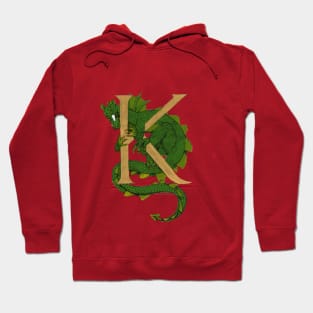 Green Dragon Letter K 2023 Hoodie